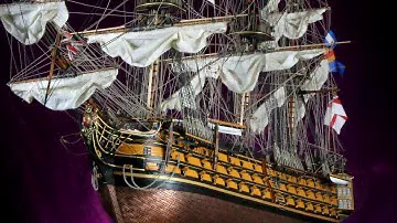 Model ship Victory