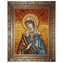 Икона из янтаря "Святая мученица Виктория Никомидийская" 15x20