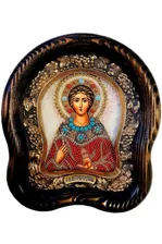 Икона Виктория Кордубская Мученица из бисера