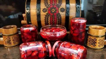 КАК свежая КЛУБНИКА С САХАРОМ НА ЗИМУ Как сохранить клубнику свежей
