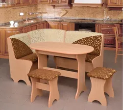 Кухонный уголок Виктория 14 средний (БР)