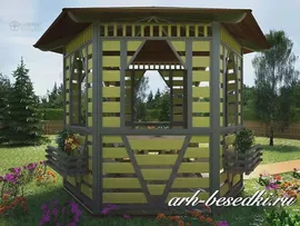Беседка для дачи "Виктория"