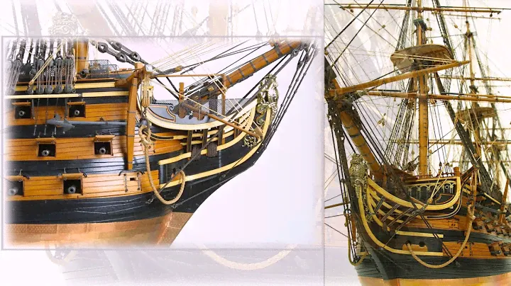 Евгений Епур. Модель HMS Victory