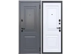 Дверь входная Виктория Ясень белый эмалит