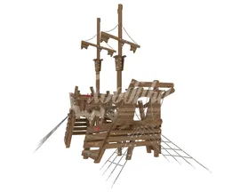 Игровой комплекс ARTWOOD «Корабль Виктория» с мачтами