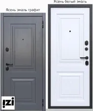 Входные двери Феррони Виктория ясень белый эмаль. 95 мм полотно. квартира