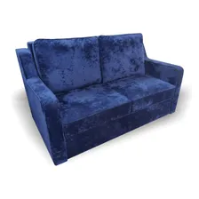 Диван-кровать "Виктория-люкс", механизм Выкатной, 145х100х95 см,синий