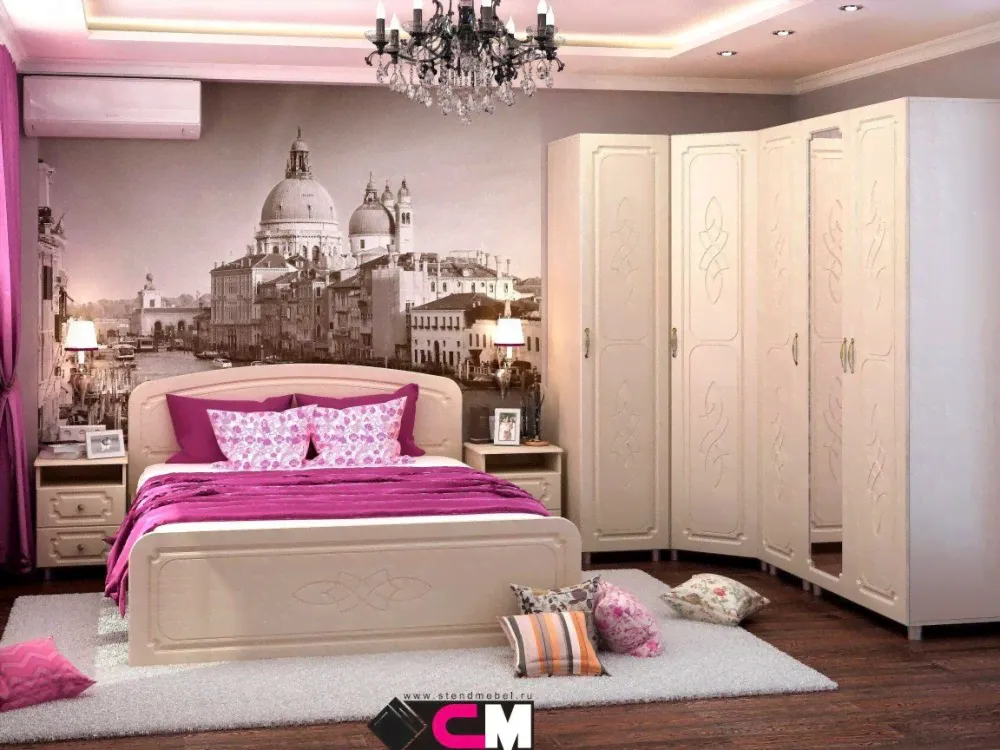 Спальня Виктория МДФ в Екатеринбурге-1