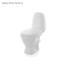 Унитаз-компакт Sanita "Виктория эконом" 47120, косой выпуск, белый